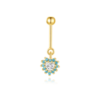 JP8143bhjp-Y30  925 Silver Body Jewelry  (1pc)  WT:0.55g  20*6.5mm  60254570009C 60254580009C