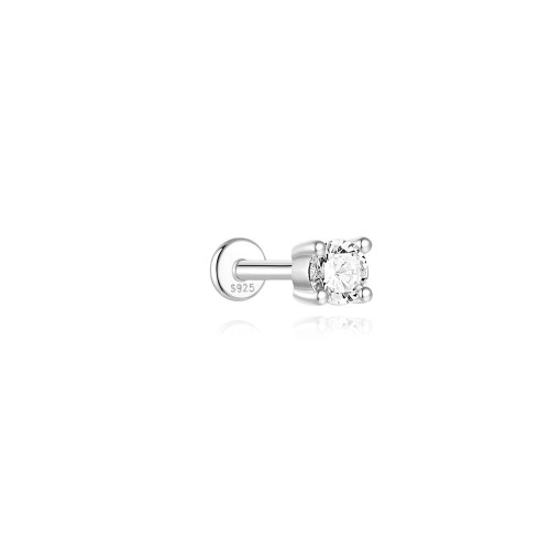 JP8149vina-Y30  925 Silver Body Jewelry  (1pc)  WT:0.45g  4mm  M60200409030A M60200438020A