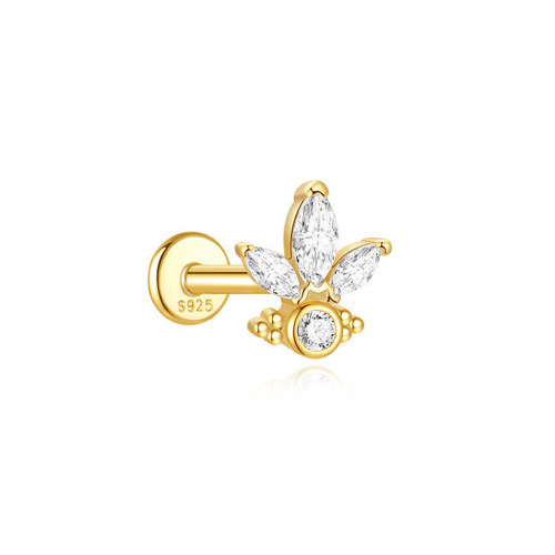 JP8153ahjb-Y30  925 Silver Body Jewelry  (1pc)  WT:0.41g  6.5*7.5mm  60253738096C 60253779660C 60253818016C