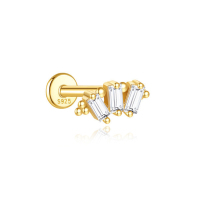 JP8156bhio-Y30  925 Silver Body Jewelry  (1pc)  WT:0.39g  9*4.3mm  60253738096C 60253779660C 60253818016C