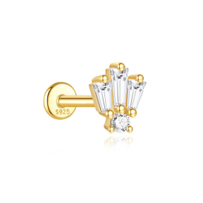 JP8158vhkb-Y30  925 Silver Body Jewelry  (1pc)  WT:0.48g  5.9*7.2mm  60253738096C 60253779660C 60253818016C