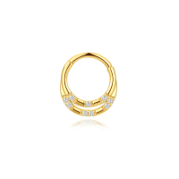 JP8162bhjm-Y30  925 Silver Body Jewelry  (1pc)  WT:0.5g  12.4mm  60253917060C 60254977046C