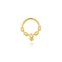 JP8163bhji-Y30  925 Silver Body Jewelry  (1pc)  WT:0.48g  13.3mm  60253917060C 60254977046C