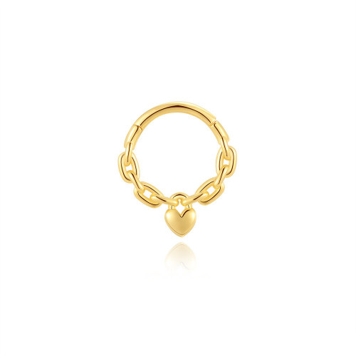 JP8163bhji-Y30  925 Silver Body Jewelry  (1pc)  WT:0.48g  13.3mm  60253917060C 60254977046C