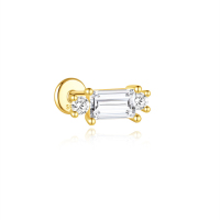 JP8164ahlv-Y30  925 Silver Body Jewelry  (1pc)  WT:0.63g  9mm  60253897037C 60253857017C 60253888001C