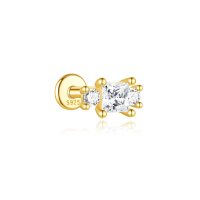 JP8167bhio-Y30  925 Silver Body Jewelry  (1pc)  WT:0.49g  7mm  60253897037C 60253857017C 60253888001C