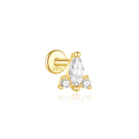 JP8171bhil-Y30  925 Silver Body Jewelry  (1pc)  WT:0.46g  6.5mm  60253897037C 60253857017C 60253888001C