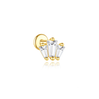 JP8173vhkl-Y30  925 Silver Body Jewelry  (1pc)  WT:0.56g  6.5mm  60253897037C 60253857017C 60253888001C