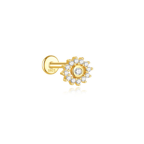 JP8174ahjb-Y30  925 Silver Body Jewelry  (1pc)  WT:0.4g  6.9*5.9mm  60253897037C 60253857017C 60253888001C