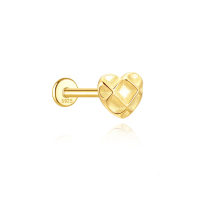 JP8192vhli-Y30  925 Silver Body Jewelry  (1pc)  WT:0.62g  6.1*7mm  60254255870C 60255810847C 60255820862C 60255890765