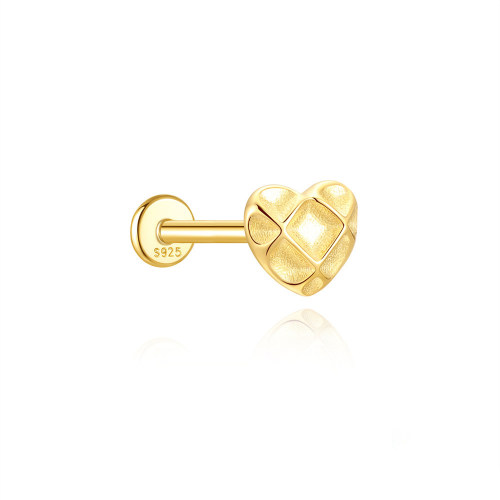 JP8192vhli-Y30  925 Silver Body Jewelry  (1pc)  WT:0.62g  6.1*7mm  60254255870C 60255810847C 60255820862C 60255890765