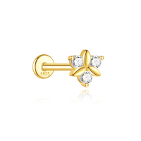 JP8197bhhj-Y30  925 Silver Body Jewelry  (1pc)  WT:0.47g  6mm  60254255870C 60255810847C 60255820862C 60255890765