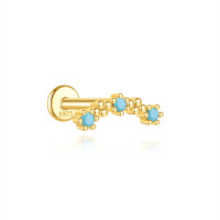 JP8199bhki-Y30  925 Silver Body Jewelry  (1pc)  WT:0.51g  10mm  60254255870C 60255810847C 60255820862C 60255890765