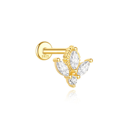 JP8204vhmo-Y30  925 Silver Body Jewelry  (1pc)  WT:0.7g  8.7mm  60254128110C 60255850949C 60255840757C 60255448360