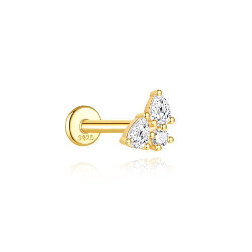 JP8208vhha-Y30  925 Silver Body Jewelry  (1pc)  WT:0.36g  5.8*4.8mm  60254128110C 60255850949C 60255840757C 60255448360