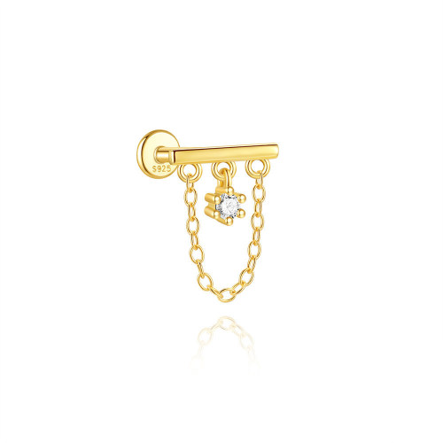 JP8218vhkl-Y30  925 Silver Body Jewelry  (1pc)  WT:0.43g  9.1*12mm  60254128110C 60255850949C 60255840757C 60255448360