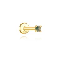 JP8223bhhj-Y30  925 Silver Body Jewelry  (1pc)  WT:0.27g  2mm  60256391115 60256416460 60256798250