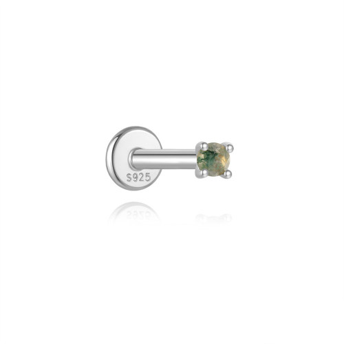 JP8224bhhj-Y30  925 Silver Body Jewelry  (1pc)  WT:0.27g  2mm  60256391115 60256416460 60256798250