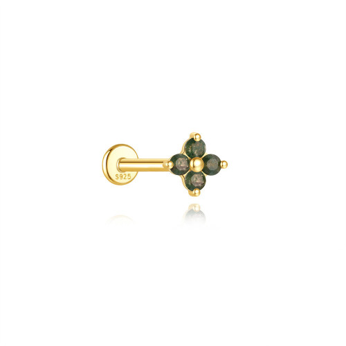 JP8227biib-Y30  925 Silver Body Jewelry  (1pc)  WT:0.43g  5mm  60256391115 60256416460 60256798250