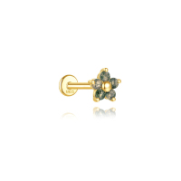 JP8229ailp-Y30  925 Silver Body Jewelry  (1pc)  WT:0.48g  6mm  60256391115 60256416460 60256798250
