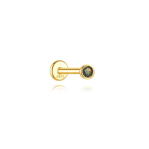 JP8231vhhl-Y30  925 Silver Body Jewelry  (1pc)  WT:0.3g  3mm  60256391115 60256416460 60256798250