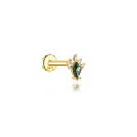 JP8237vhln-Y30  925 Silver Body Jewelry  (1pc)  WT:0.34g  6mm  60256391115 60256416460 60256798250