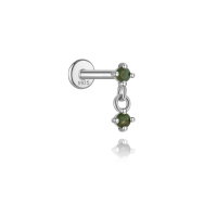 JP8252vhmn-Y30  925 Silver Body Jewelry  (1pc)  WT:0.39g  10mm  60256391115 60256416460 60256798250