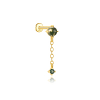 JP8253aijo-Y30  925 Silver Body Jewelry  (1pc)  WT:0.6g  5.5*21mm  60256391115 60256416460 60256798250