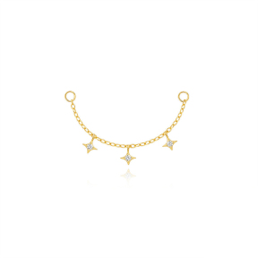 JP8274bhjl-Y30  925 Silver Body Piercing Acc  (1pc)  WT:0.46g  L:40mm
P:5mm  60255518167C