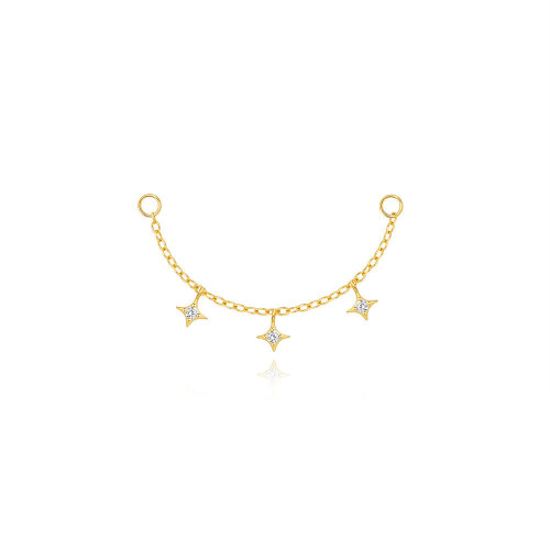 JP8274bhjl-Y30  925 Silver Body Piercing Acc  (1pc)  WT:0.46g  L:40mm
P:5mm  60255518167C