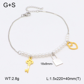 2A9001646vbmb-610  Stainless Steel Anklets