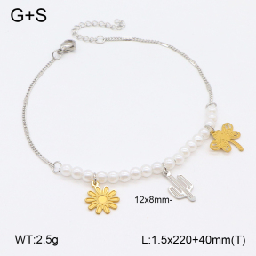 2A9001647vbmb-610  Stainless Steel Anklets