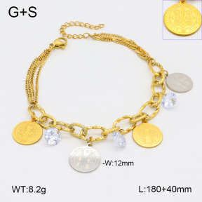 2B4004726vbpb-610  Stainless Steel Bracelet