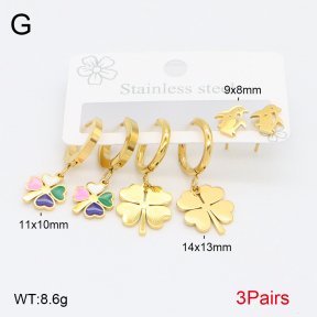 2E3003291vbpb-765  Stainless Steel Earrings