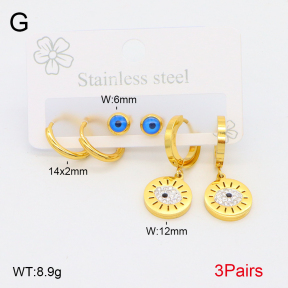 2E4004243vbpb-765  Stainless Steel Earrings