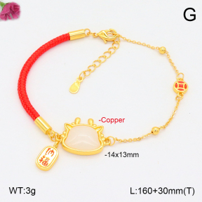 F2B800089vbmb-J174  Fashion Copper Bracelet