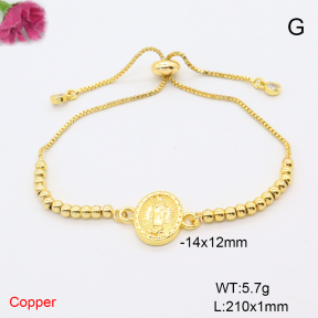 F6B200300ablb-L017  Fashion Copper Bracelet