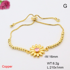 F6B406431ablb-L017  Fashion Copper Bracelet