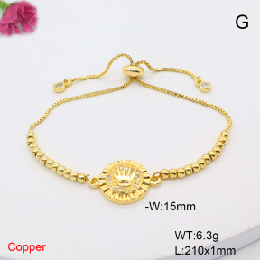 F6B406436ablb-L017  Fashion Copper Bracelet