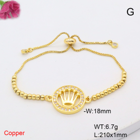 F6B406438vbmb-L017  Fashion Copper Bracelet