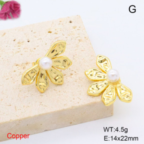 F6E301964baka-L017  Fashion Copper Earrings