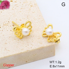F6E301969baka-L017  Fashion Copper Earrings