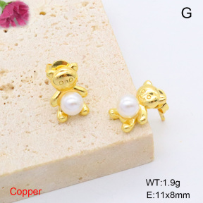F6E301970baka-L017  Fashion Copper Earrings