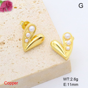 F6E301976baka-L017  Fashion Copper Earrings