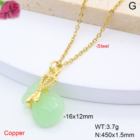 F6N408439vail-L017  Fashion Copper Necklace