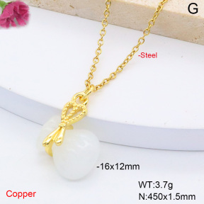 F6N408440vail-L017  Fashion Copper Necklace