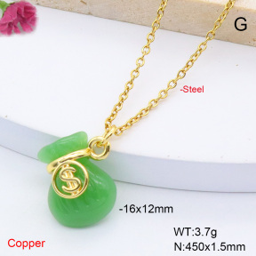 F6N408443vail-L017  Fashion Copper Necklace