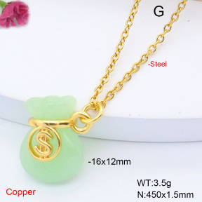 F6N408445vail-L017  Fashion Copper Necklace