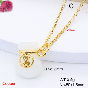 F6N408446vail-L017  Fashion Copper Necklace