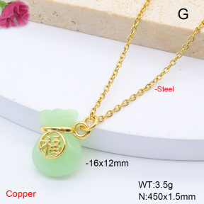 F6N408447vail-L017  Fashion Copper Necklace